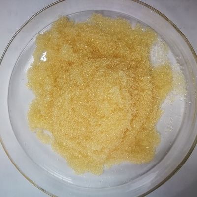Resina de tratamiento de agua con base fuerte de intercambio iónico Resina sintética y plásticos