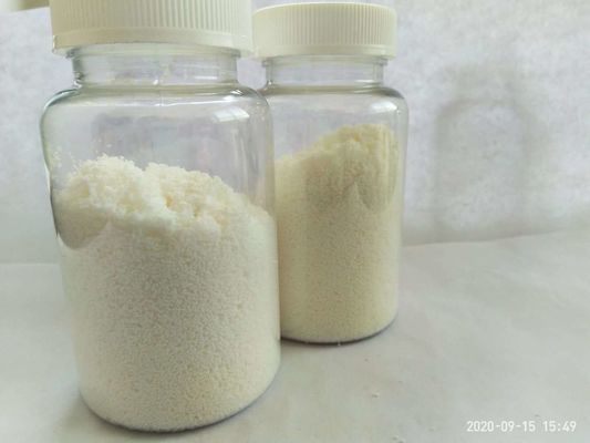 Color blanco Resina hidrometallúrgica Celata Macroporous Resina de intercambio de cationes de ácidos débiles