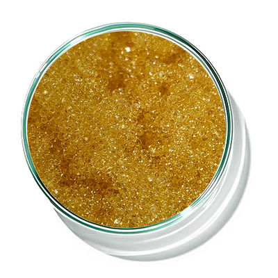 Resina de intercambio iónico amarillo claro 001*7 para la industria del tratamiento de aguas Solución eficaz