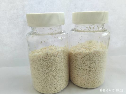 Resina de intercambio aniónico de base débil macroporosa D301 para la eliminación eficiente de impurezas aniónicas - Grado industrial certificado ISO9001:2015