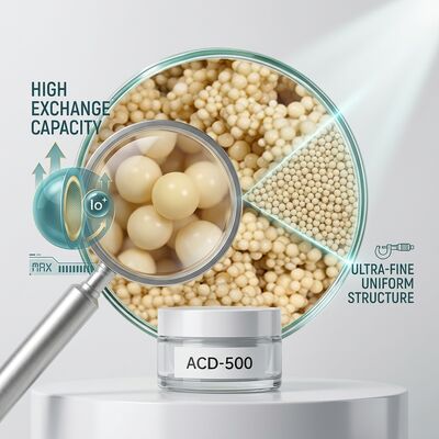 ACD-160 Phosphate Recovery Resin Industrial Wastewater Nutrient Recycling Regenerable Adsorbent Media 99.8% Purity