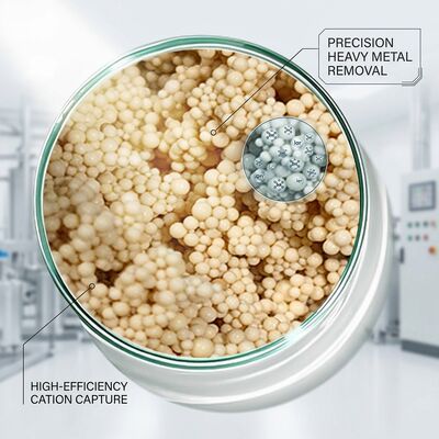 ACD-100 Amino Carboxylic Acid Chelating Resin Removes Cu Ni Zn from Electroplating Wastewater Treatment